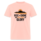 Rise and Shine Christian Unisex Classic T-Shirt - blush pink 