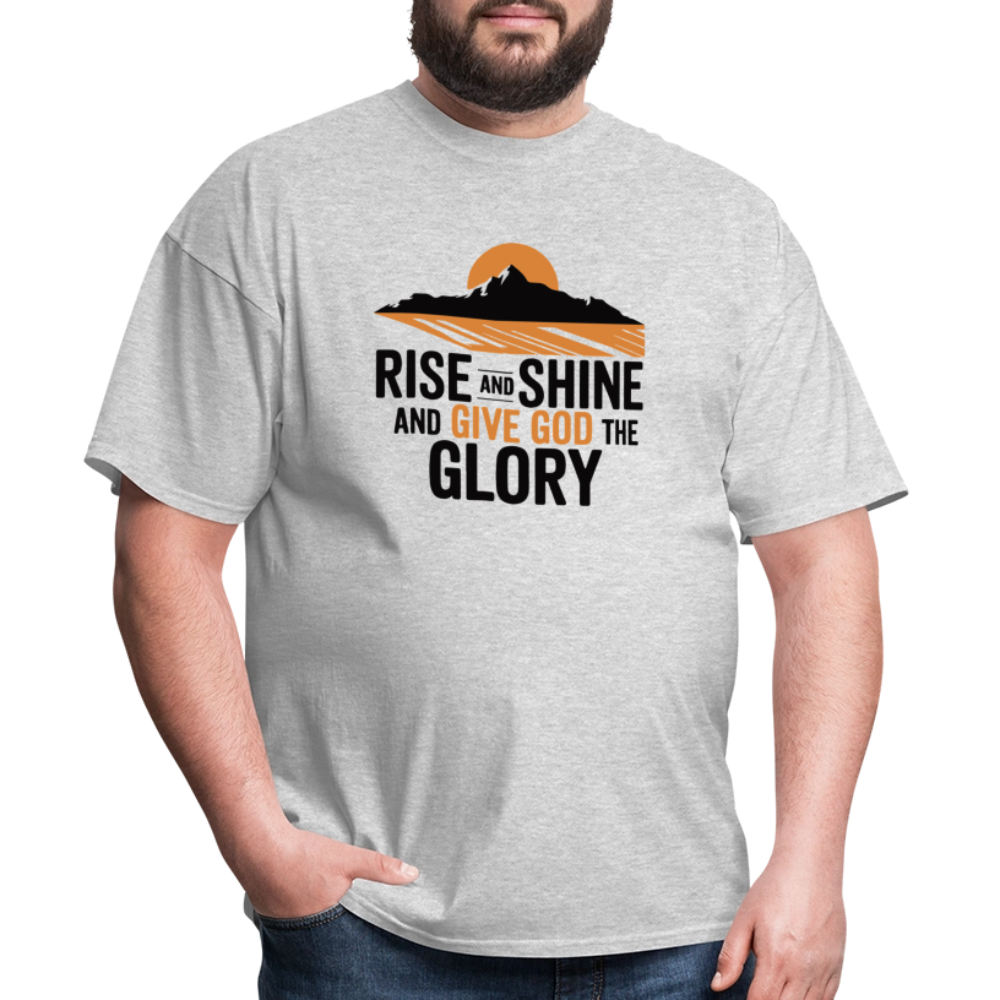 Rise and Shine Christian Unisex Classic T-Shirt - heather gray