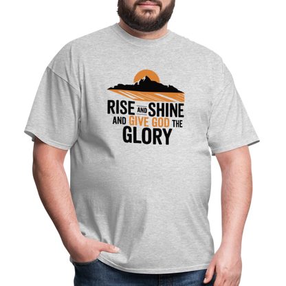 Rise and Shine Christian Unisex Classic T-Shirt - heather gray