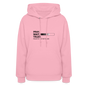 Pray Wait Trust Women's Christian Hooded Sweatshirt - classic pink