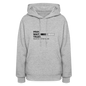 Pray Wait Trust Women's Christian Hooded Sweatshirt - heather gray