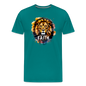 Fearless In Faith Men's Christian Premium T-Shirt - teal