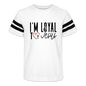 I'm Loyal Youth Christian Football T-shirt - white/black