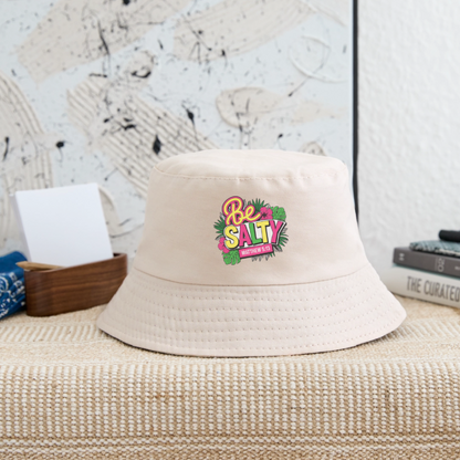 Be Salty Kid's Christian Bucket Hat - Natural