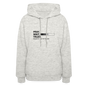 Pray Wait Trust Women's Christian Hooded Sweatshirt - heather oatmeal