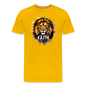 Fearless In Faith Men's Christian Premium T-Shirt - sun yellow