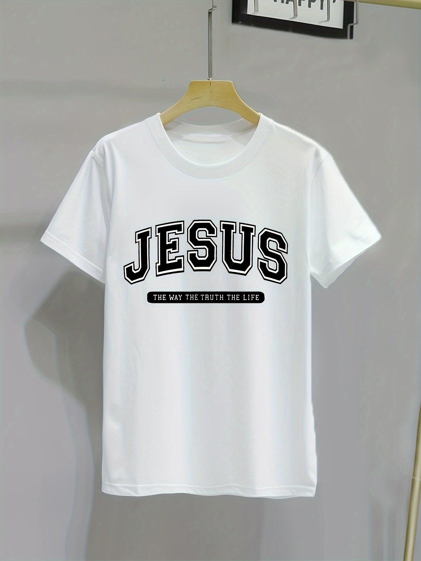 Jesus The Way The Truth The Life Women's Christian T-shirt claimedbygoddesigns