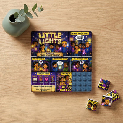 Little Lights – Building Block Puzzle Ornament - ClaimedbyGodDesigns