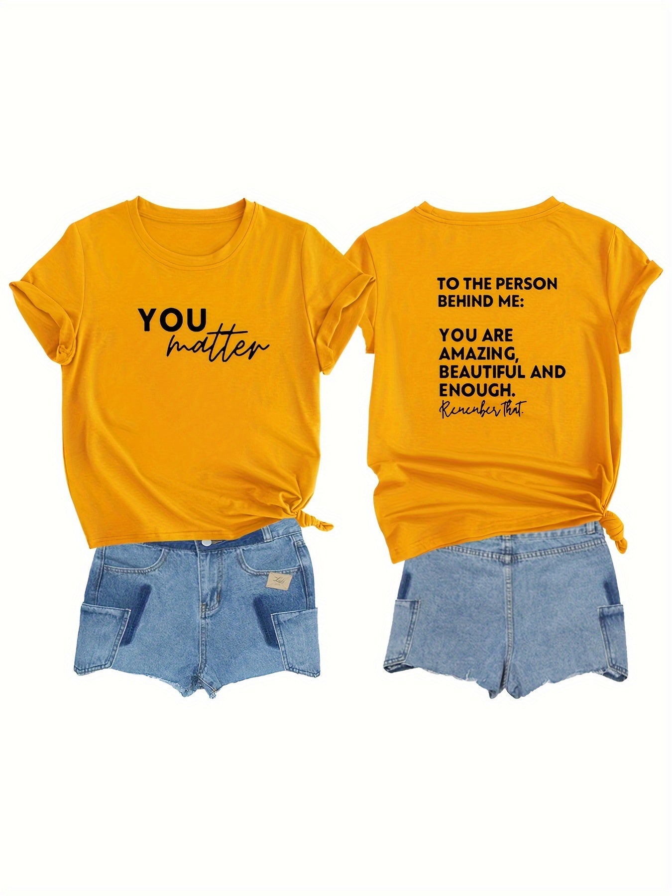 You Matter Plus Size Women's Christian T-shirt claimedbygoddesigns