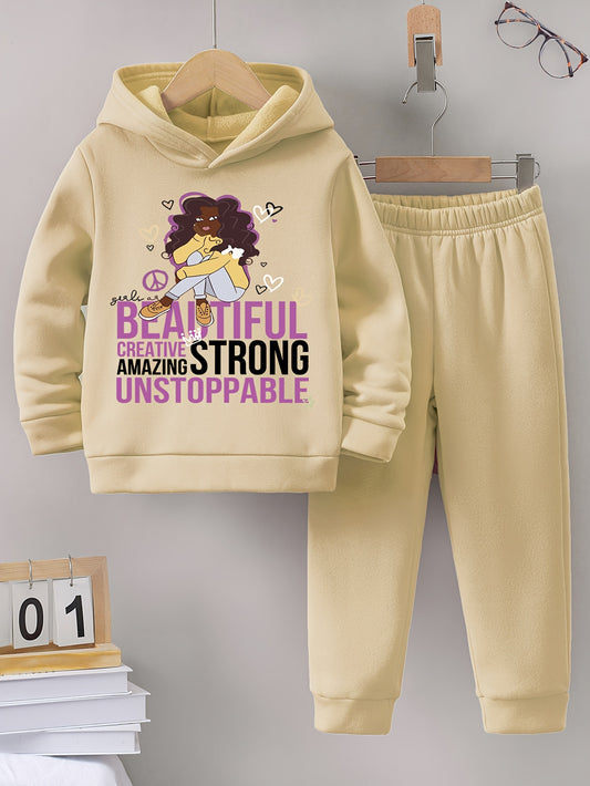 Beautiful Strong Unstoppable Youth Christian Casual Outfit claimedbygoddesigns