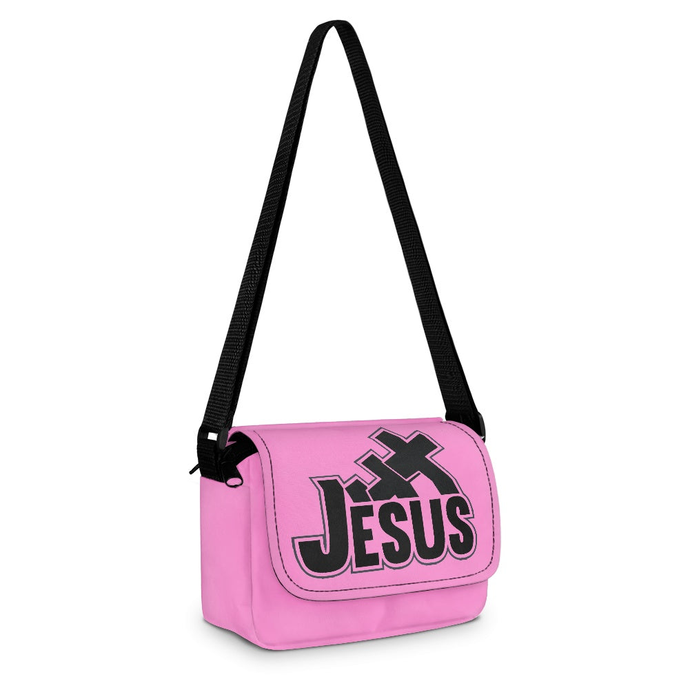 Jesus Christian Kids Flap Crossbody Bag