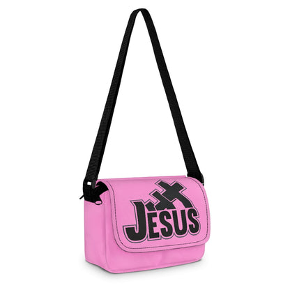 Jesus Christian Kids Flap Crossbody Bag