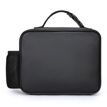I Can Do All Things Christian PU Leak-proof Lunch Bag with Detachable Buckled Handle