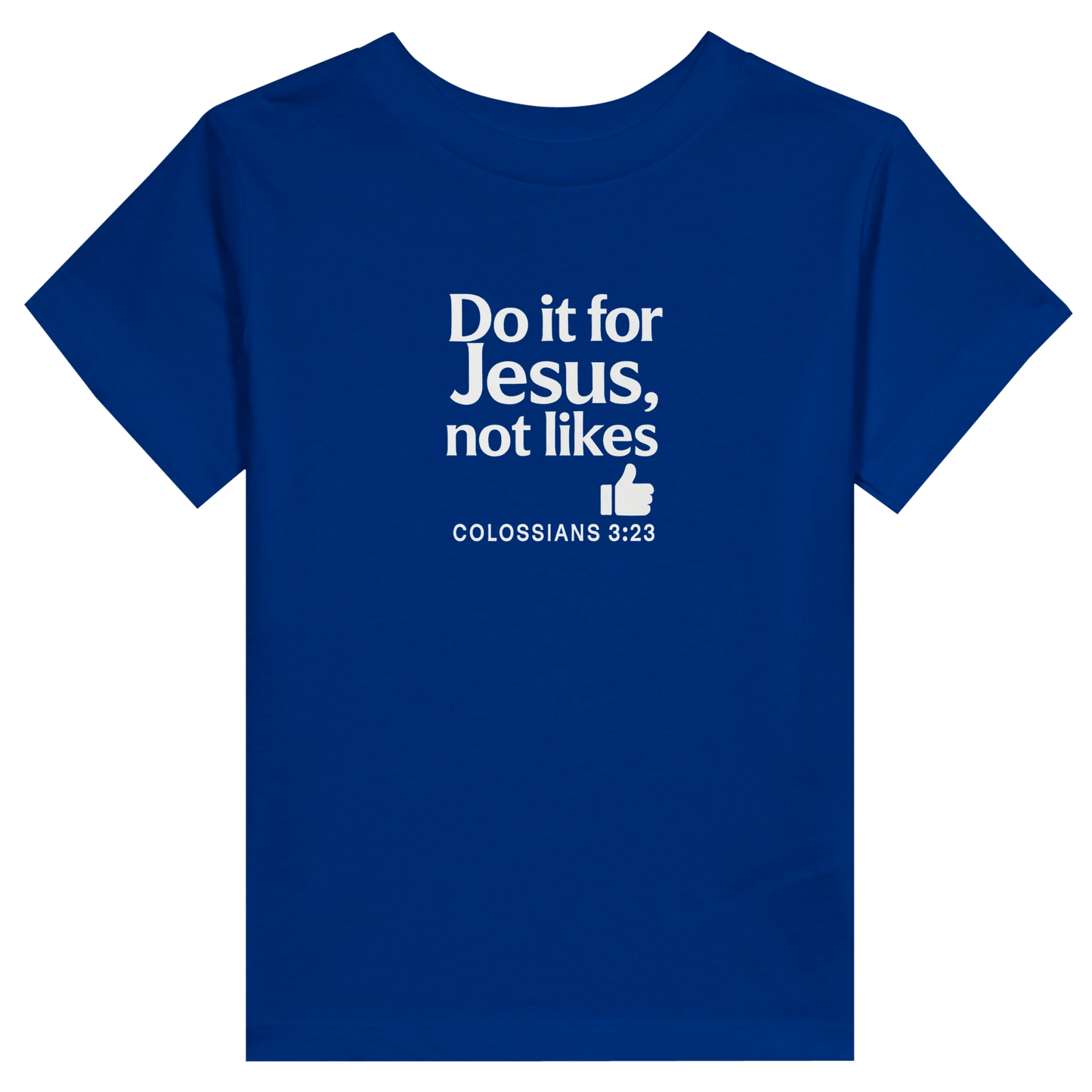 Do It For Him Christian Toddler Staple T-Shirt - ClaimedbyGodDesigns