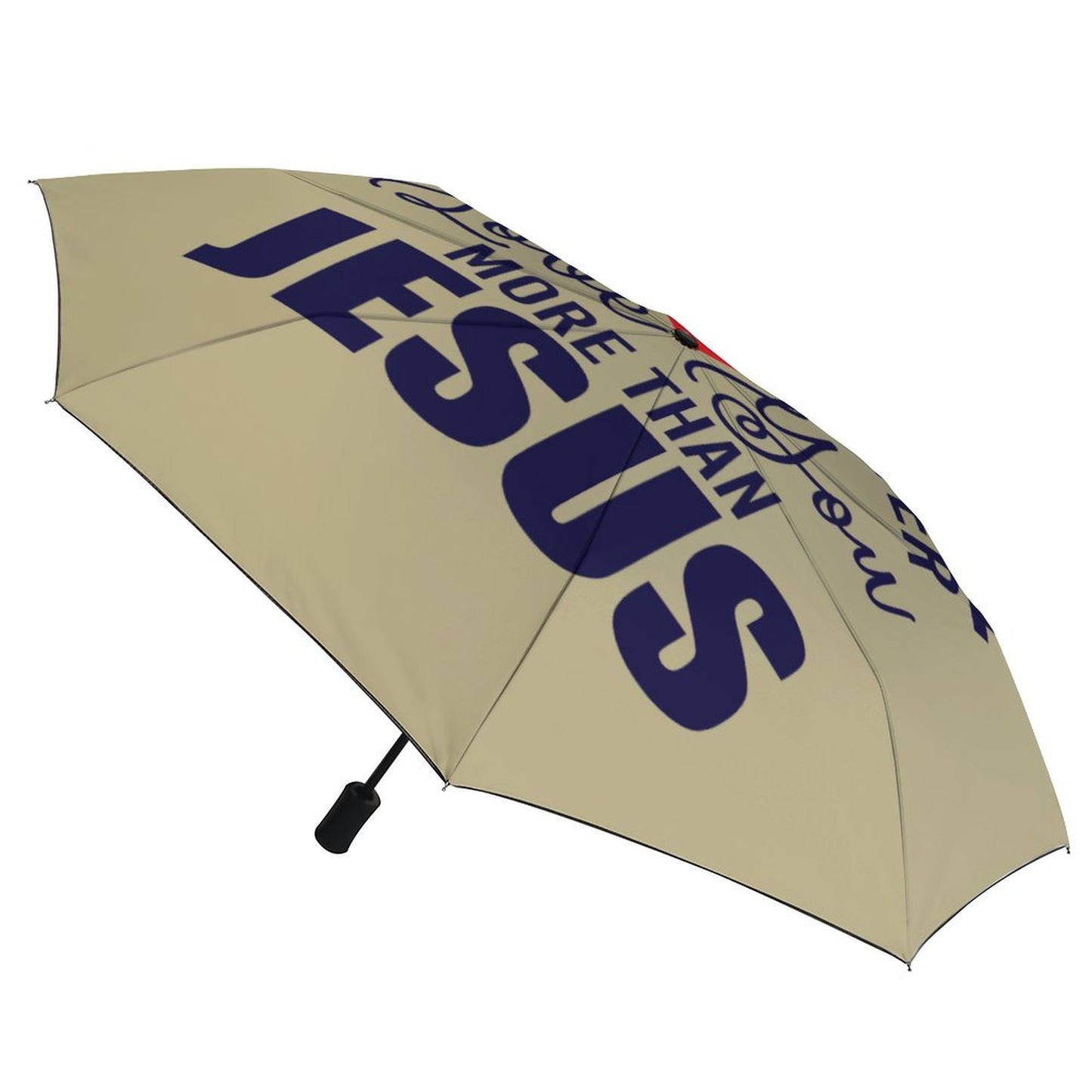 No One Will Ever Ever Love You More Than Jesus Christian Umbrella