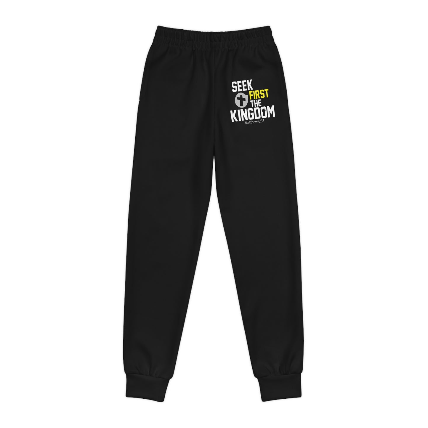 Seek First The Kingdom Youth Christian Sweatpants (Joggers)