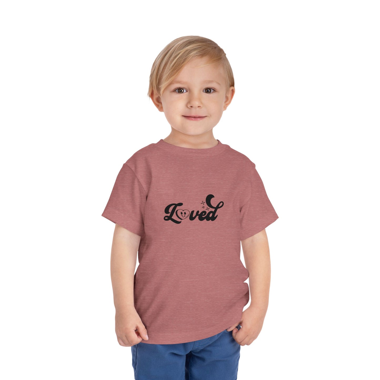 Romans 5:8 You Are Loved More Than You Will Ever Know Christian Toddler T-Shirt