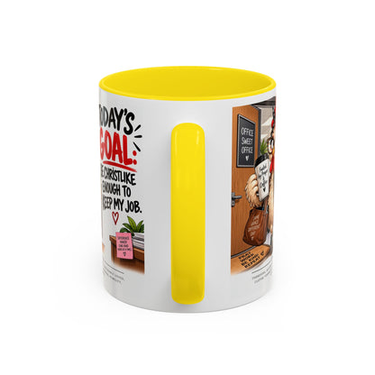 Today's Goal Christian Coffee Mug – Be Christlike Inspirational Bible Verse Mug