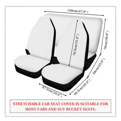 His Plan Is Worth The Wait Christian Lightweight Car Seat Cover Set (set of 4)