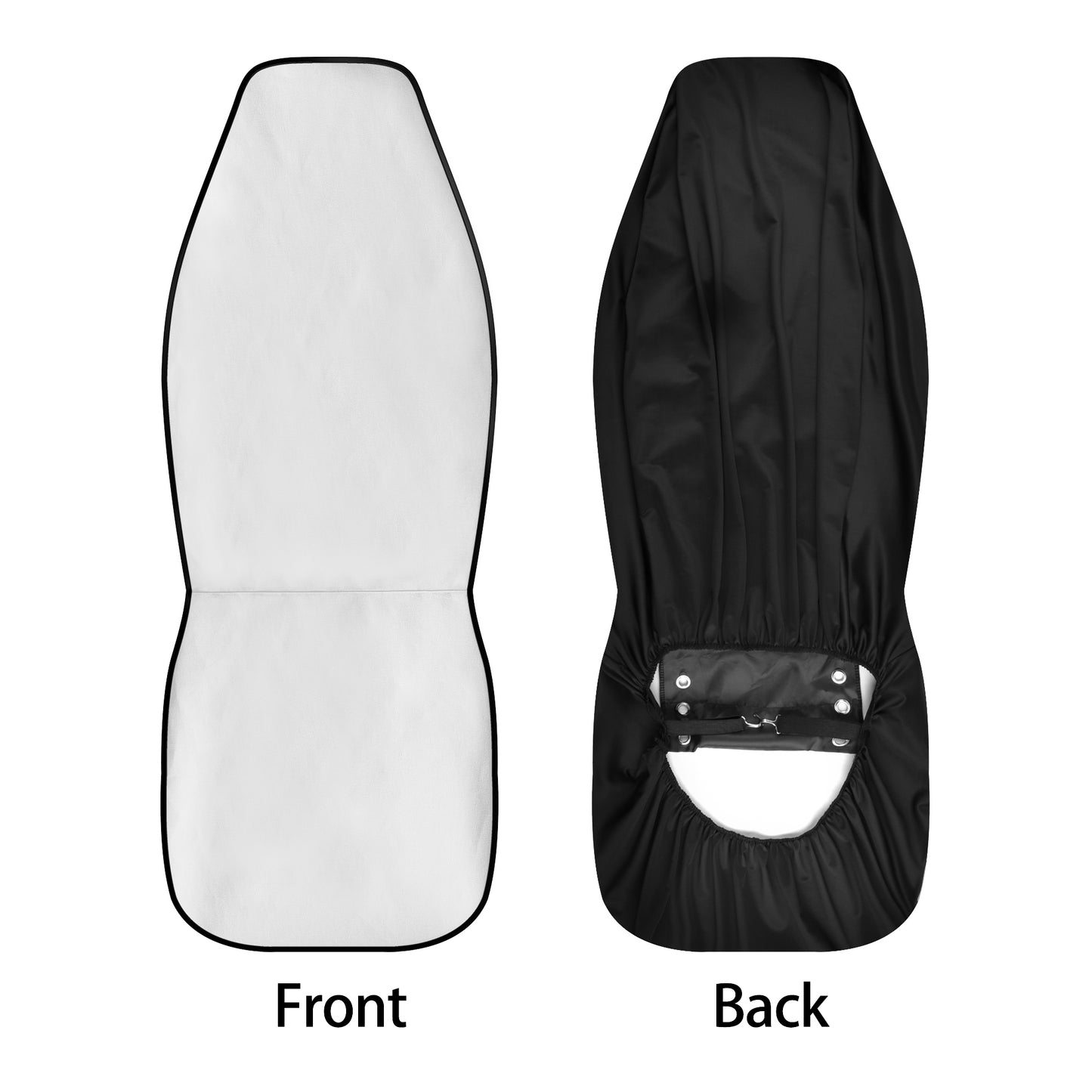 Fearfully and Wonderfully Made Soft and Lightweight Christian Front Car Seat Covers (2pcs)