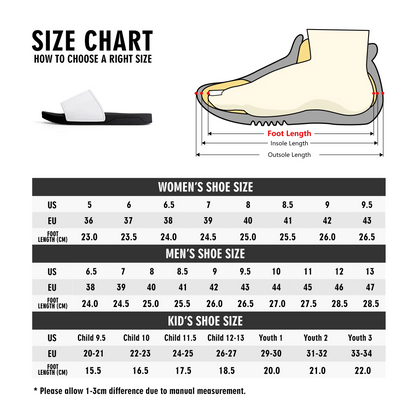 I Identify As A Child Of God Mens Christian Slide Sandals popcustoms