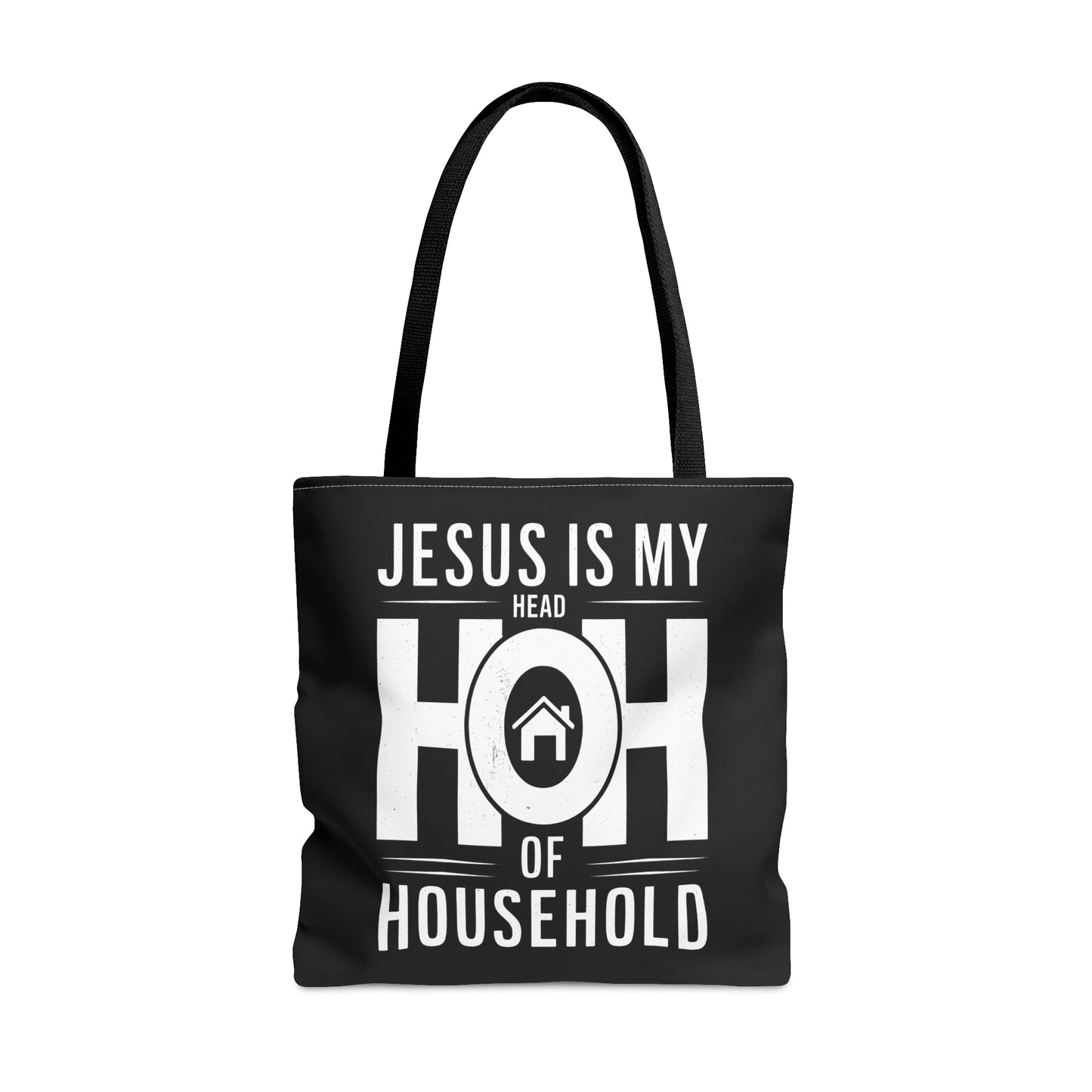 Jesus Is My Head Of Household HOH Christian Tote Bag