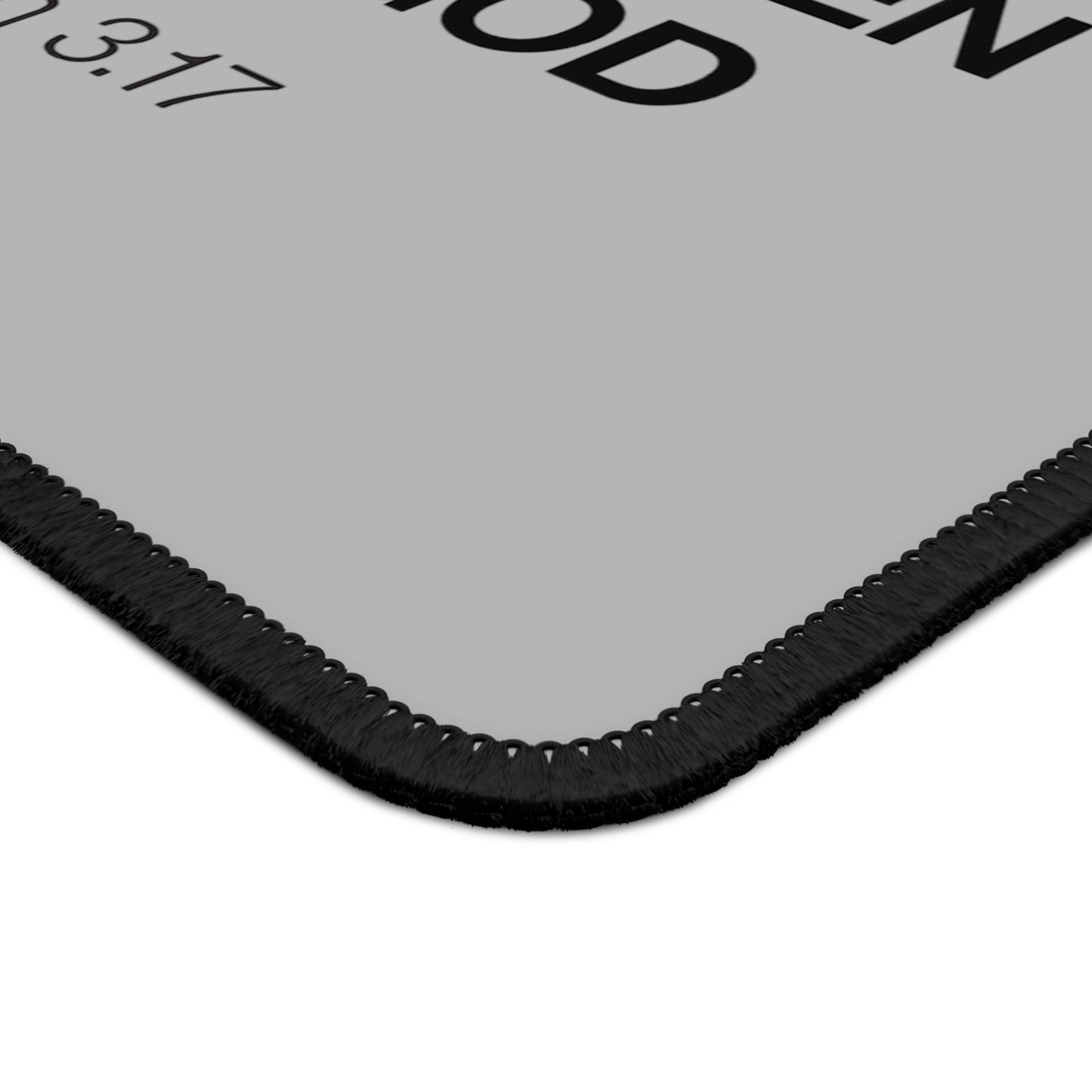 Inspirational Gaming Mouse Pad - 'Seen by Heaven, Liked by God' - Perfect Gift for Gamers, Faith - Based Motivation, Desk Accessories - ClaimedbyGodDesigns