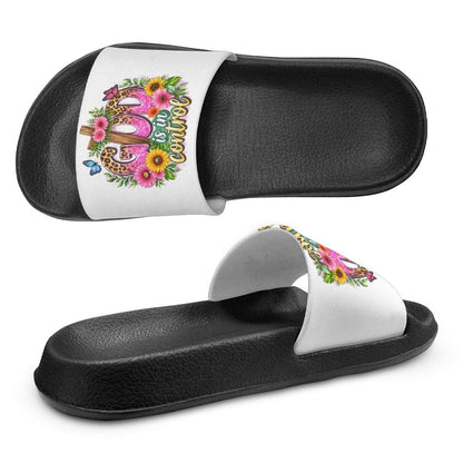 God Is In Control Christian Children's Sandals - ClaimedbyGodDesigns