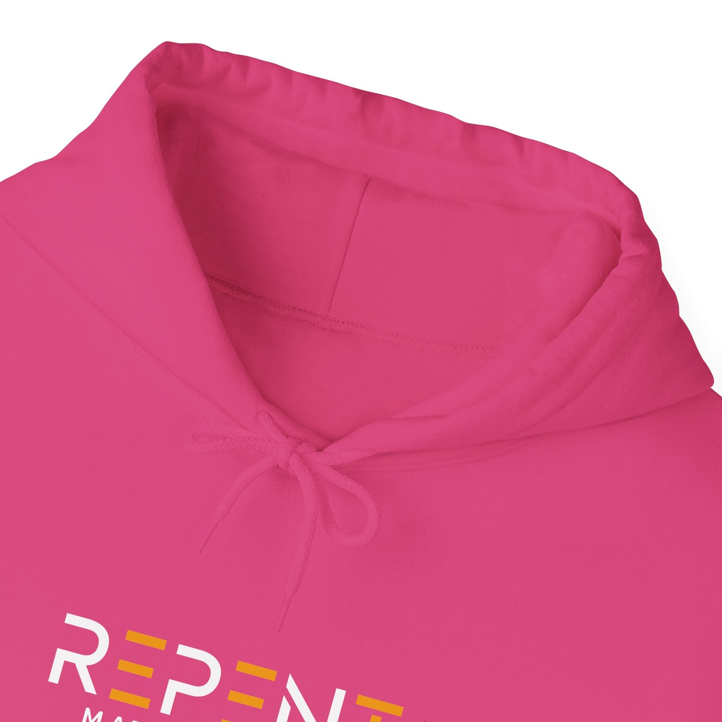 Repent Christian Unisex Hooded Pullover Sweatshirt