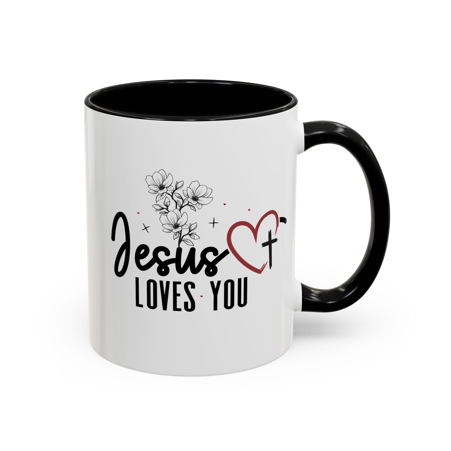 Inspirational He Loves You Coffee Mug - 11oz & 15oz