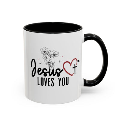 Inspirational He Loves You Coffee Mug - 11oz & 15oz