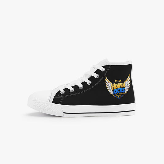 Heaven Kicks Christian Kid’s High - Top Canvas Shoes - ClaimedbyGodDesigns