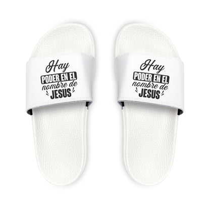 Men's Faith - Inspired Spanish Sandals - Comfortable Summer Footwear, Casual Shoes for Everyday, Outdoor Slippers, Gift for Him, Religious Fashion - ClaimedbyGodDesigns