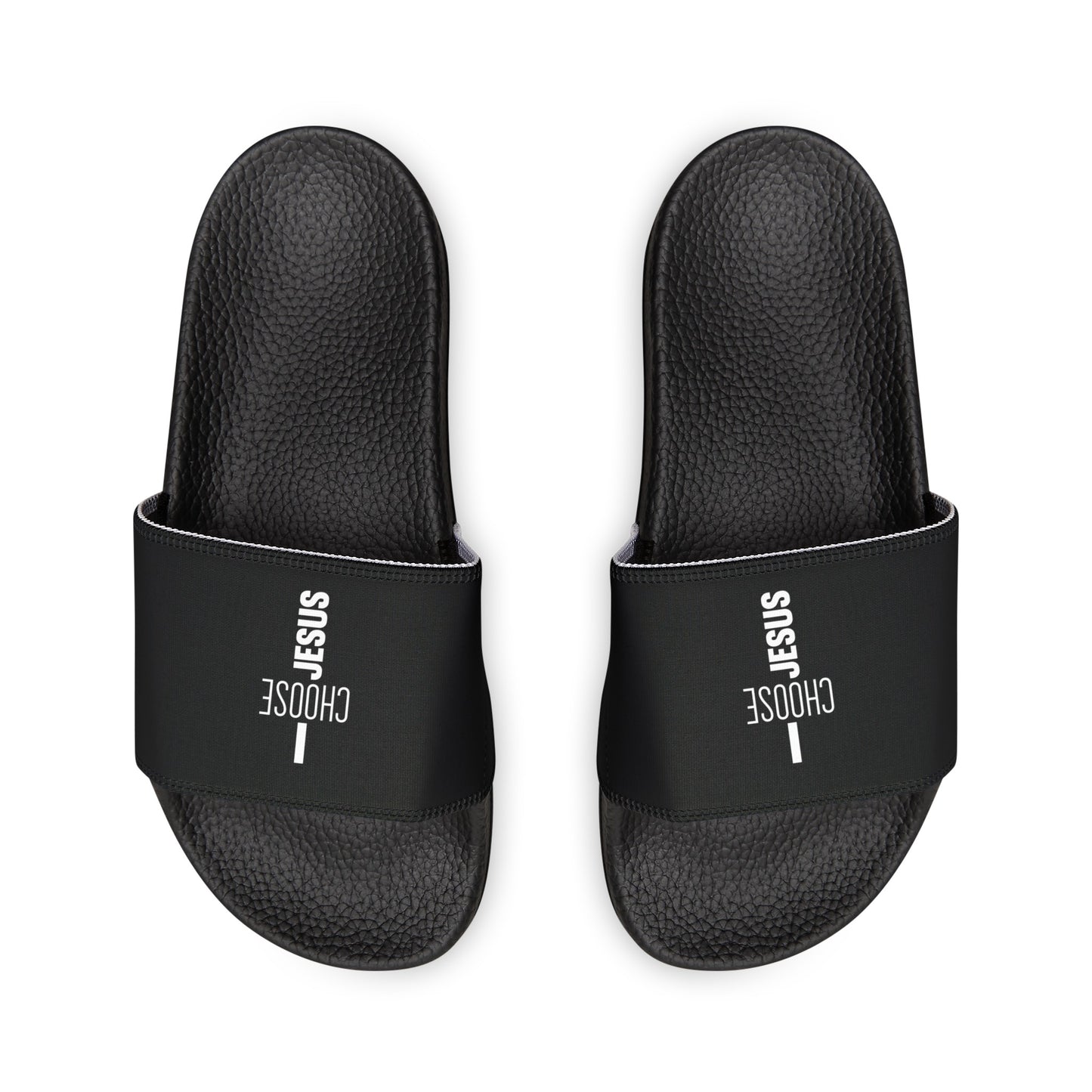 I Choose Jesus Youth PU Christian Slide Sandals