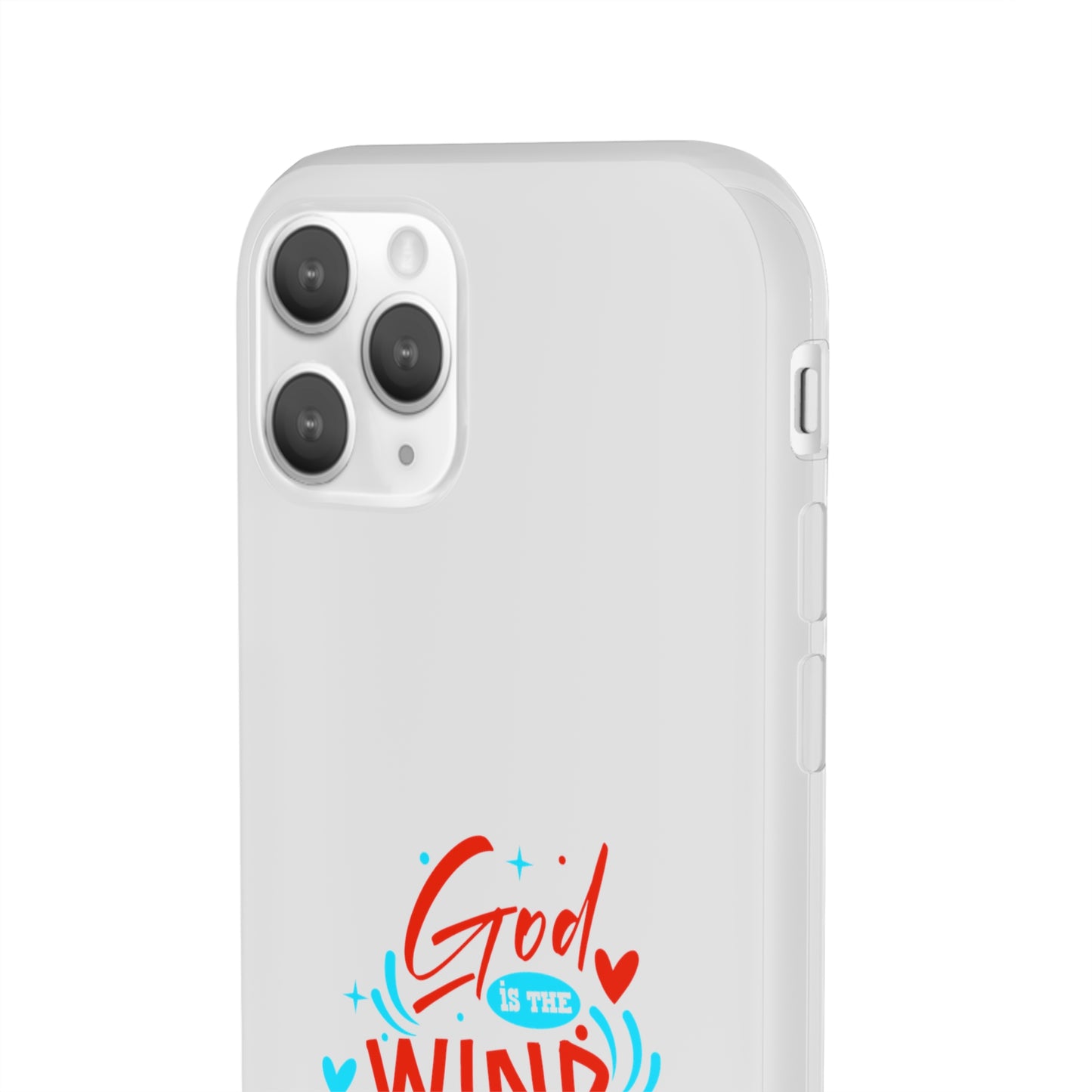 God Is The Wind Beneath My Wings Flexi Phone Case