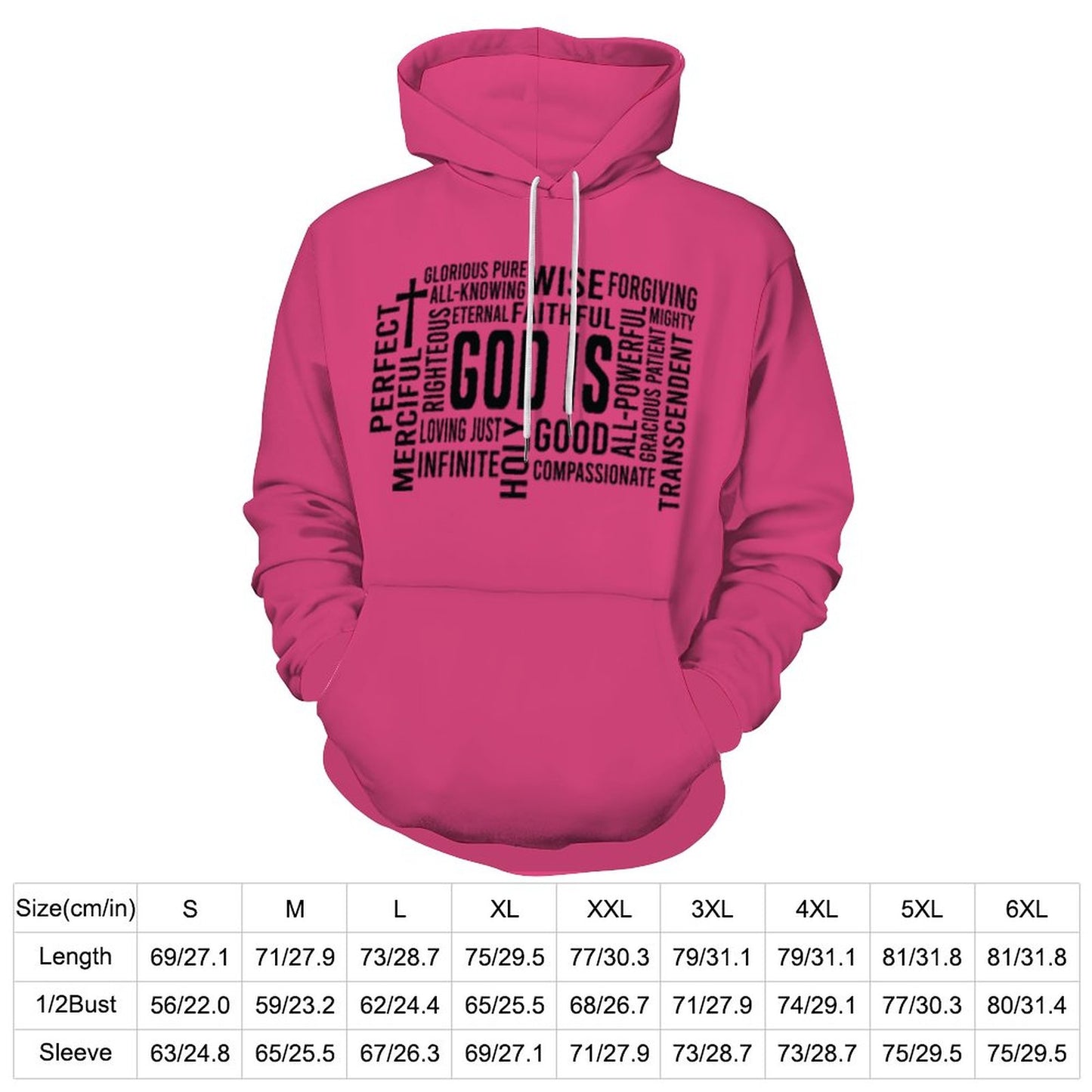 God Is Women's Christian Pullover Hooded Sweatshirt SALE-Personal Design