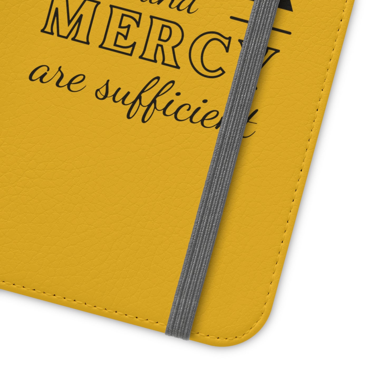 His Favor Grace & Mercy Are Sufficient Phone Flip Cases