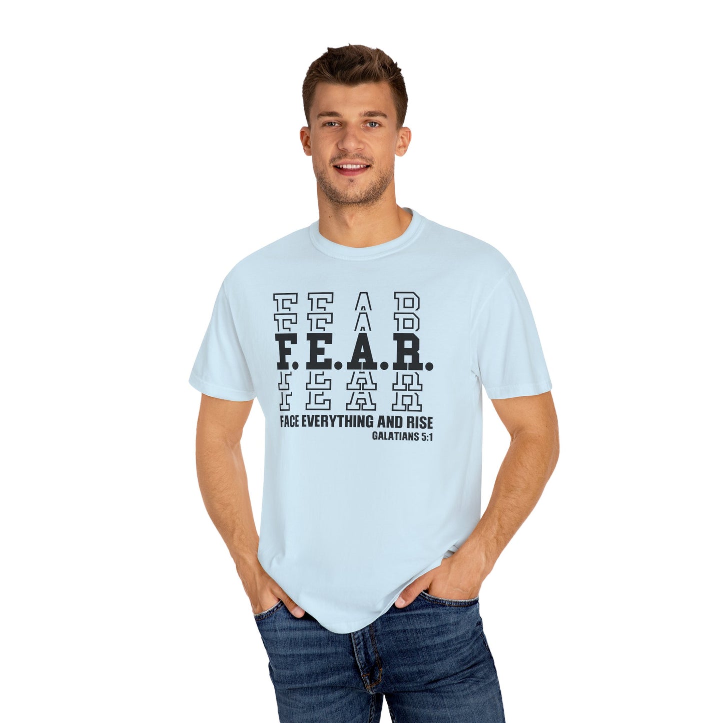 FEAR Face Everything And Rise Unisex Christian T-shirt