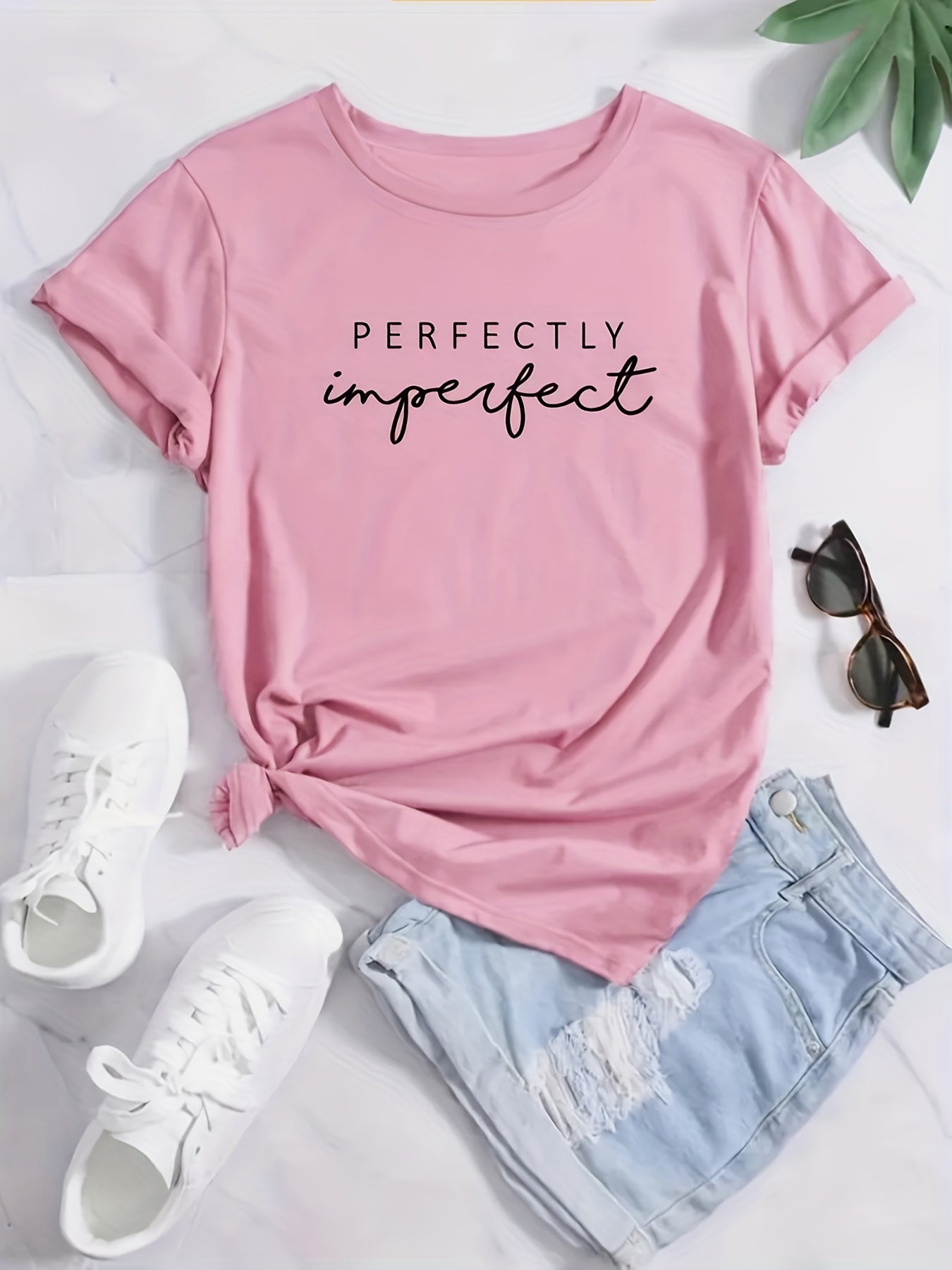 Perfectly Imperfect Women's Christian T-shirt claimedbygoddesigns