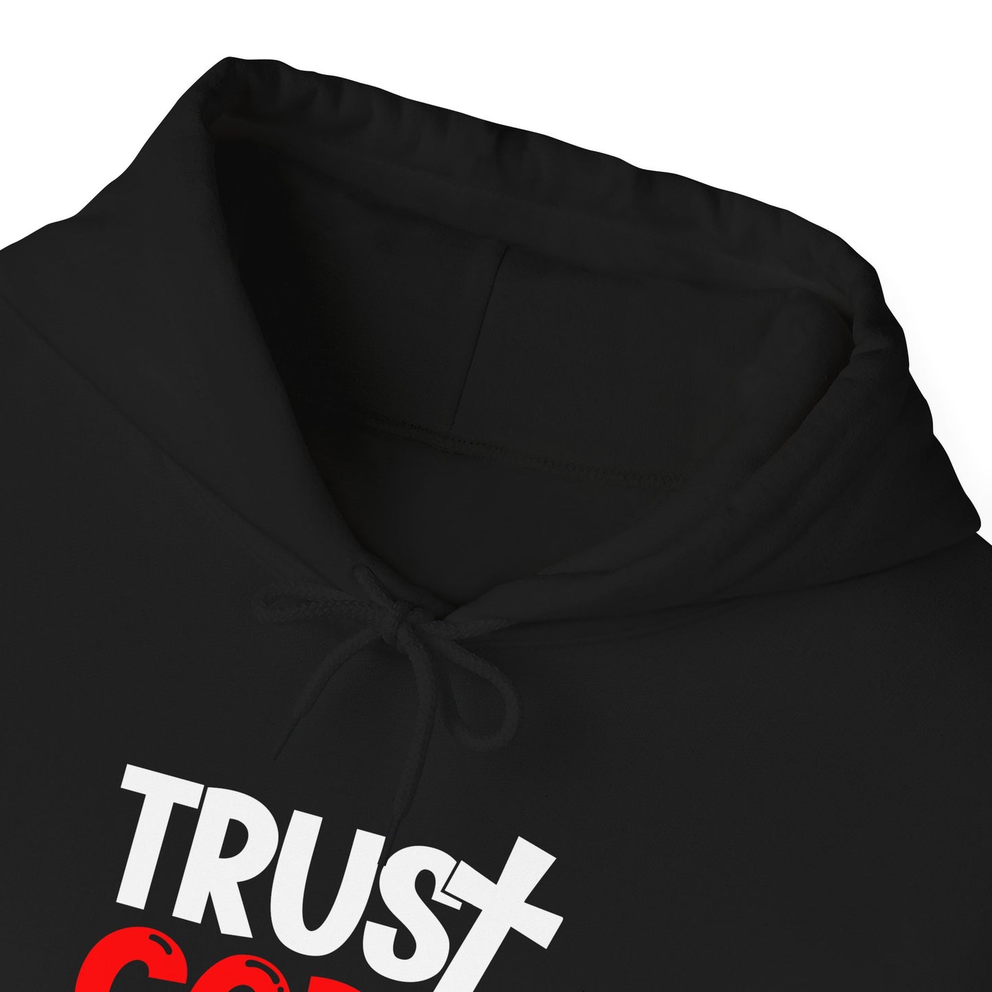 Trust God And Chill Unisex Christian Hooded Pullover Sweatshirt