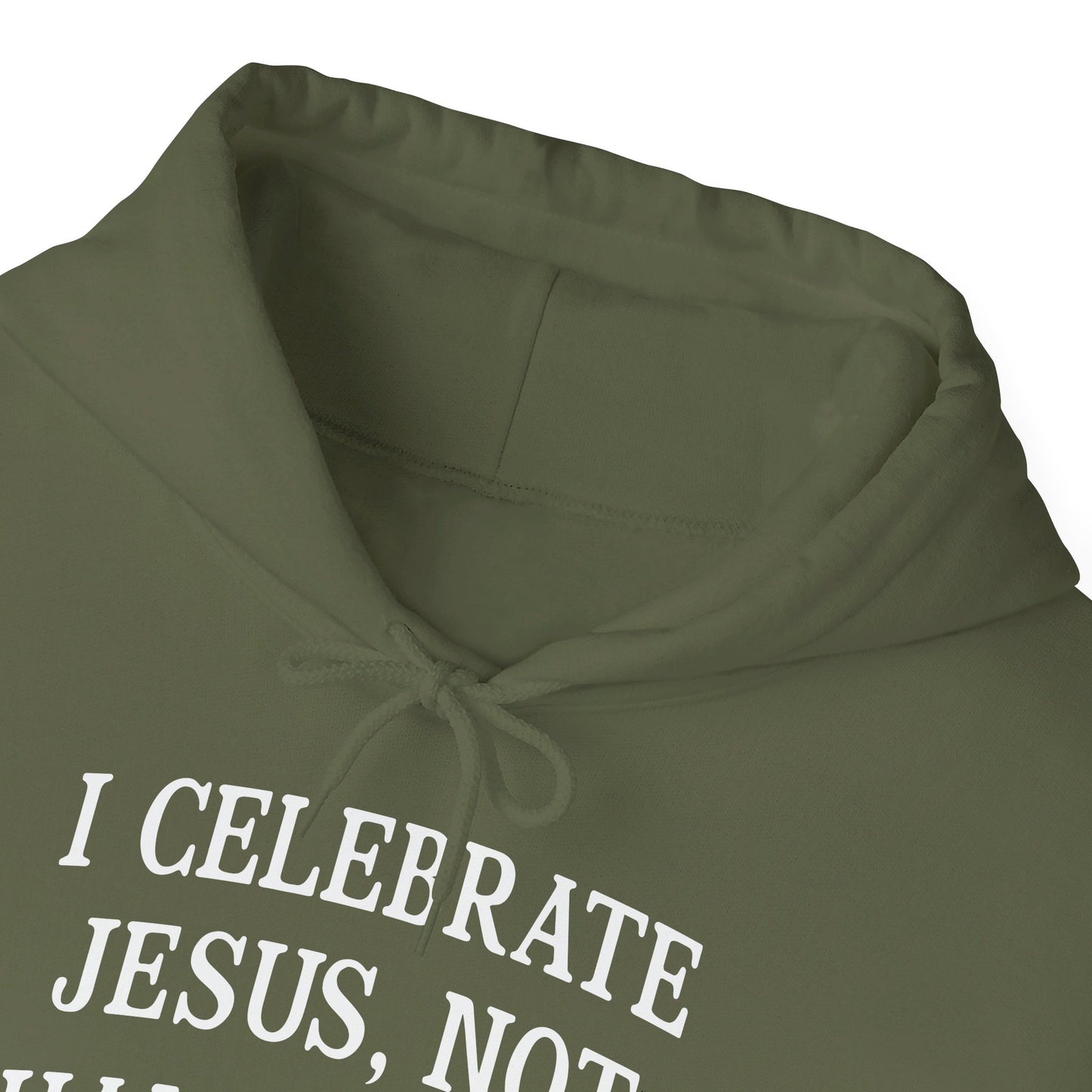 I Celebrate Jesus Not Halloween Halloween Unisex Christian Pullover Hooded Sweatshirt