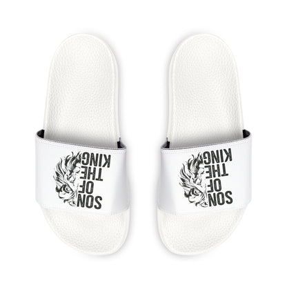Youth Sandals with Removable Straps - Perfect for Summer Fun, Pool Days, and Family Outings - 'Son of the King' Design, Vacation [...]