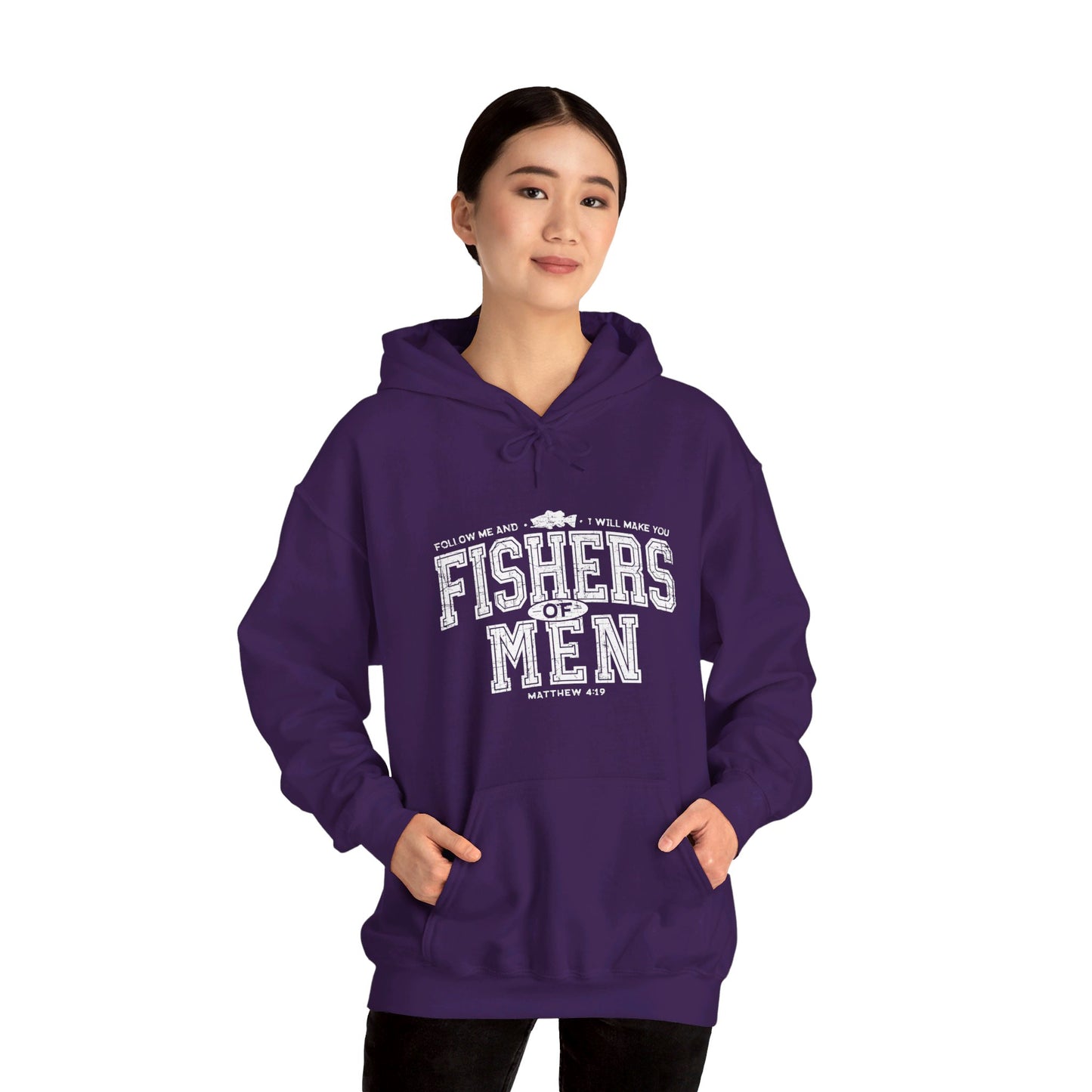 Fishers Of Men Unisex Christian Pullover Hooded Sweatshirt