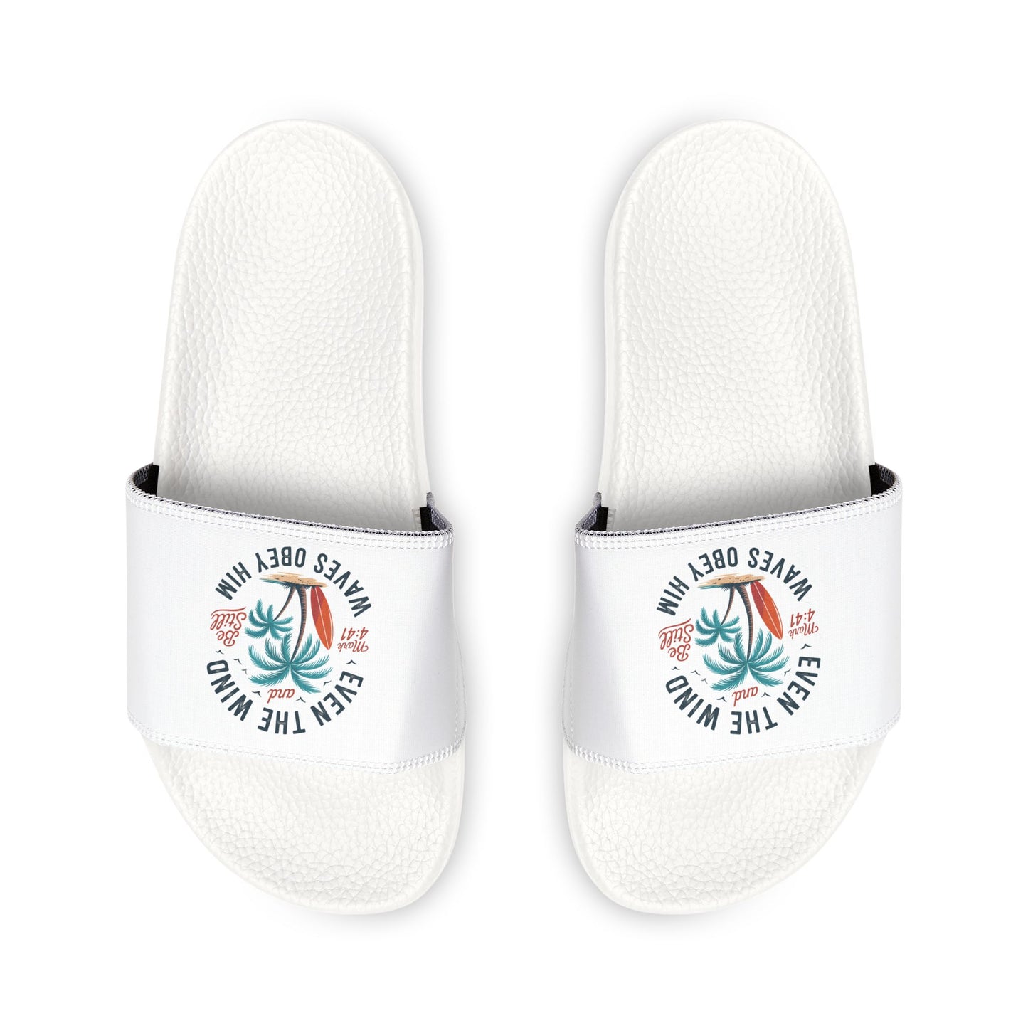 Youth Summer Sandals - Stylish Beach Footwear, Summer Fun, Vacation Essentials, Comfortable Casual Shoes, Gift for Kids - ClaimedbyGodDesigns