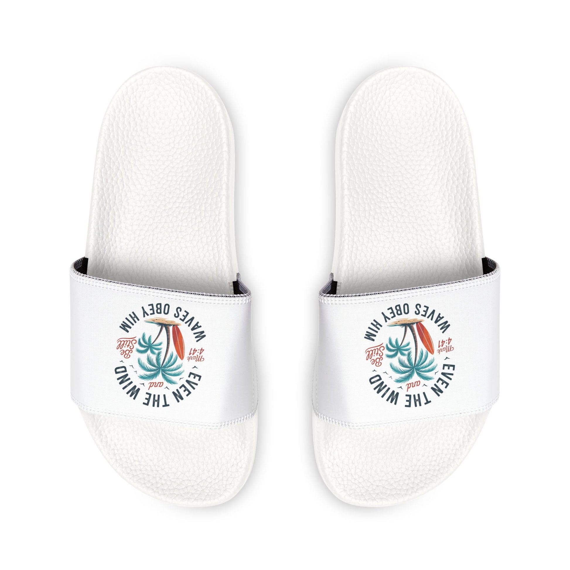 Youth Summer Sandals - Stylish Beach Footwear, Summer Fun, Vacation Essentials, Comfortable Casual Shoes, Gift for Kids - ClaimedbyGodDesigns