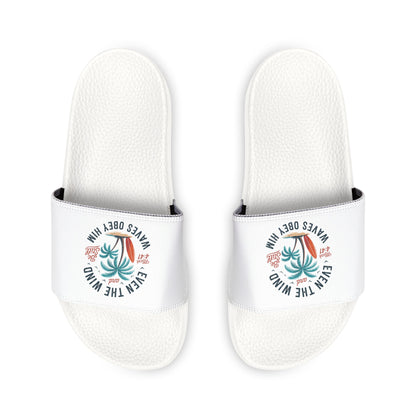 Youth Summer Sandals - Stylish Beach Footwear, Summer Fun, Vacation Essentials, Comfortable Casual Shoes, Gift for Kids - ClaimedbyGodDesigns