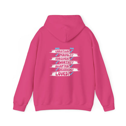 His Child Checklist Unisex Christian Hooded Pullover Sweatshirt