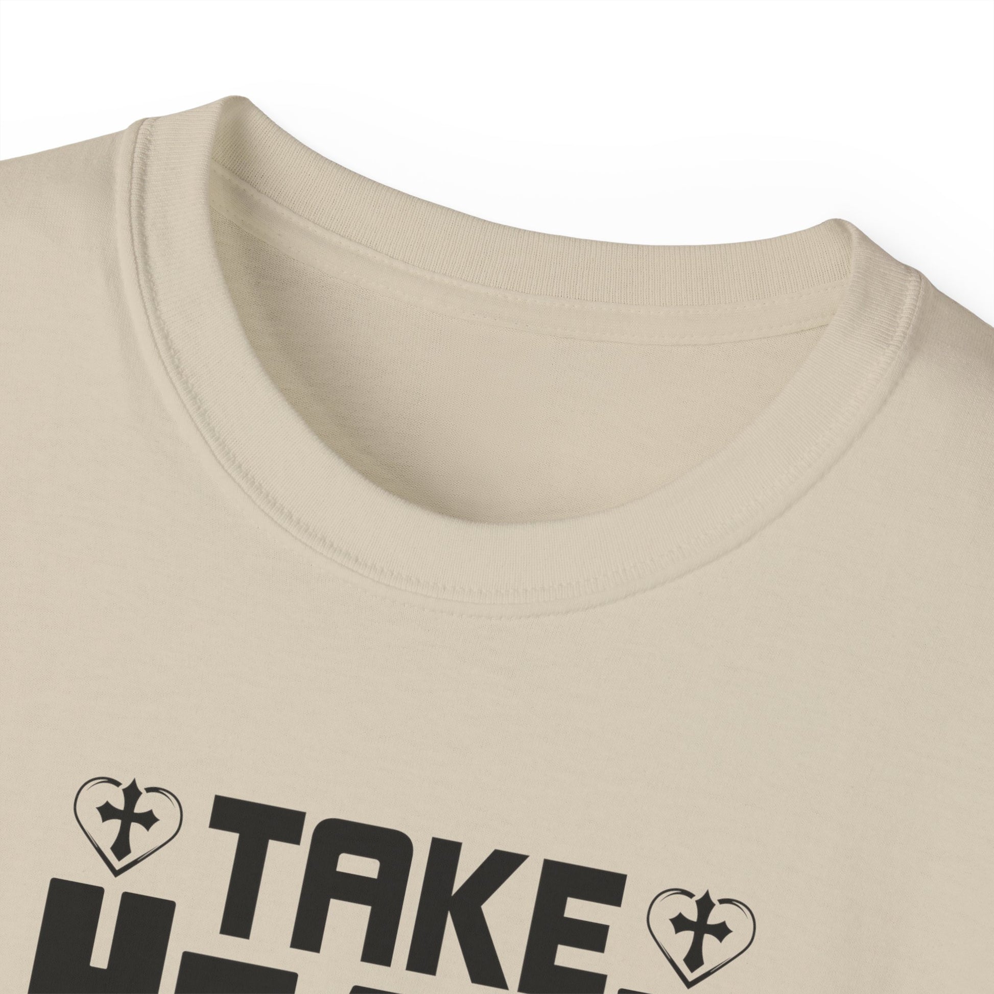 Take Heart For I Have Overcome The World Unisex Christian Ultra Cotton Tee Printify