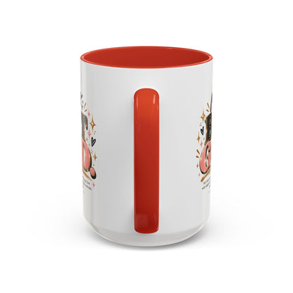 Accent Coffee Mug - “IYKYK But God” Inspirational Christian Coffee Mug (11/15oz)