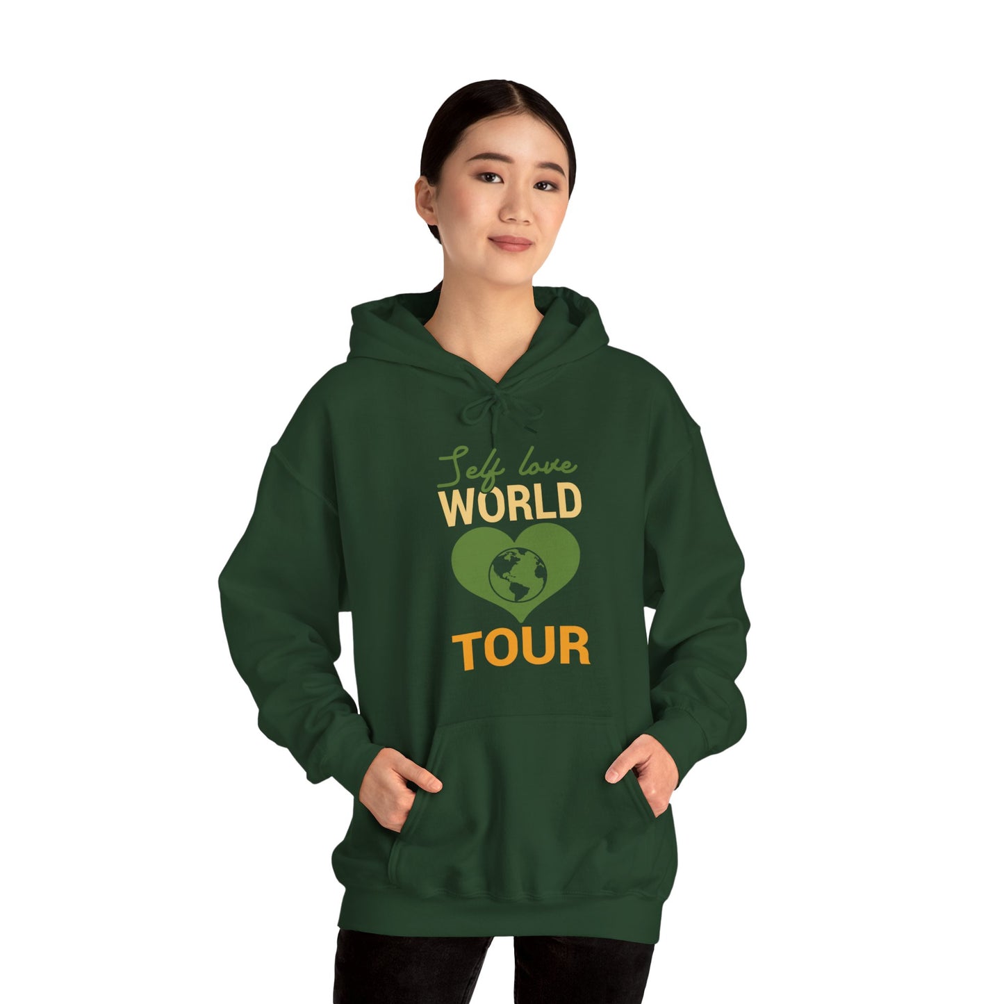 Self Love World Tour Unisex Christian Pullover Hooded Sweatshirt